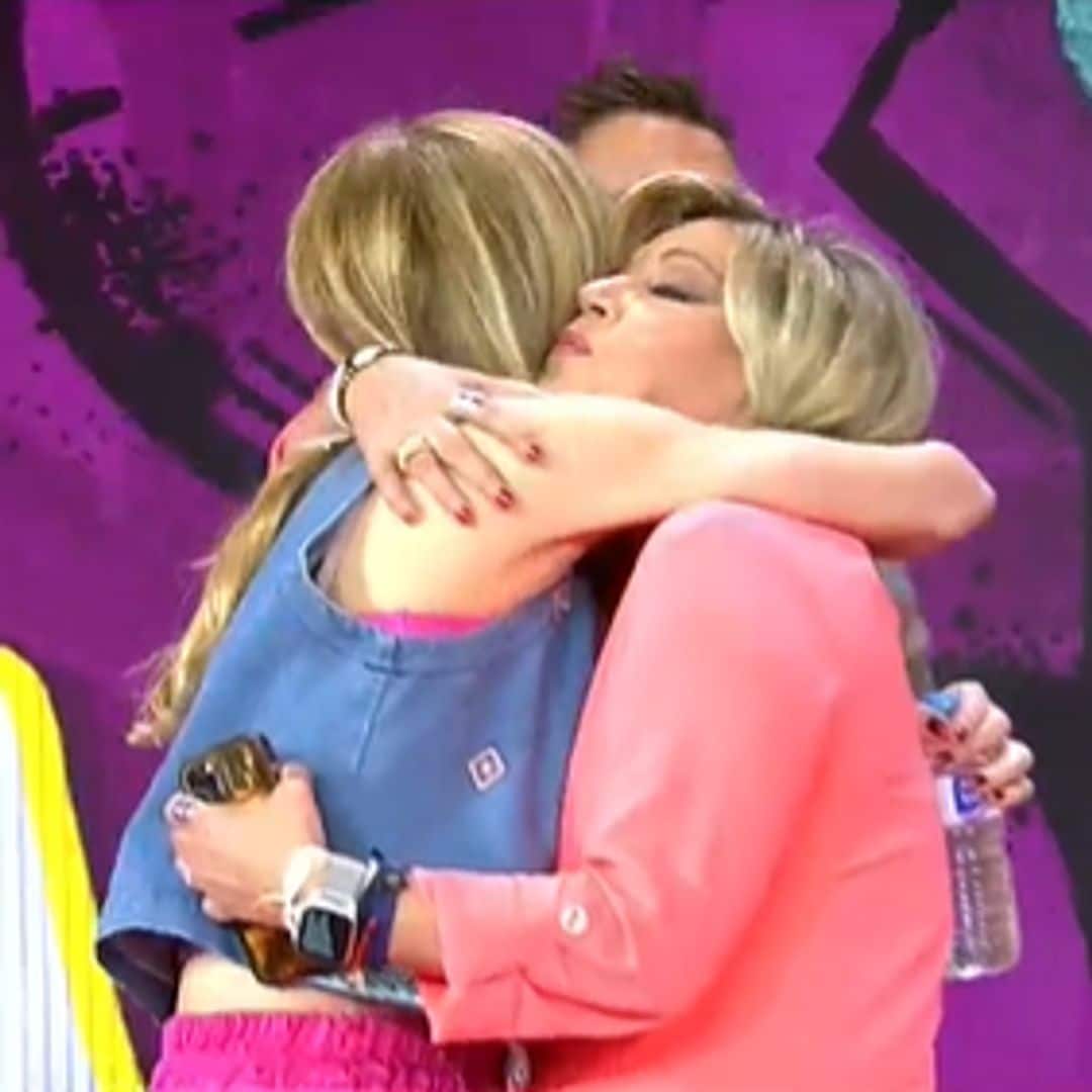Así ha sido el tenso encuentro entre Terelu Campos y Belén Rodríguez: 'Sigo pensando que eres de mi familia'
