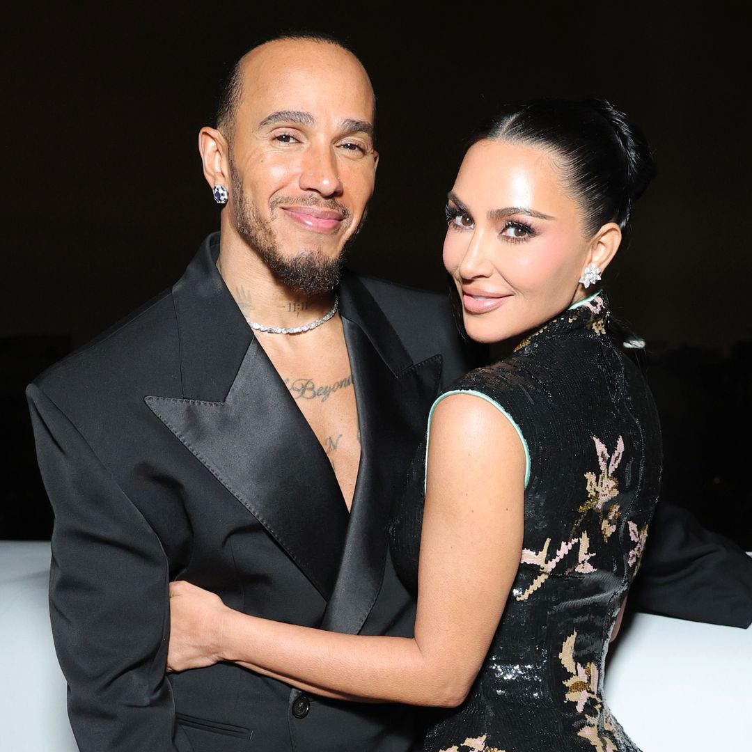Lewis Hamilton sorprende a los hijos de Kim Kardashian con un encantador regalo