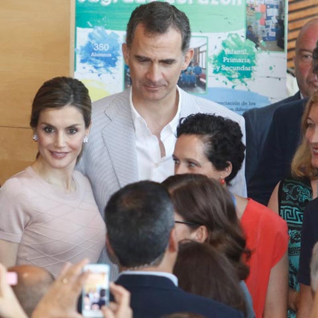 'Selfies', sonrisas y mucho talento... los Reyes apoyan el espíritu emprendedor