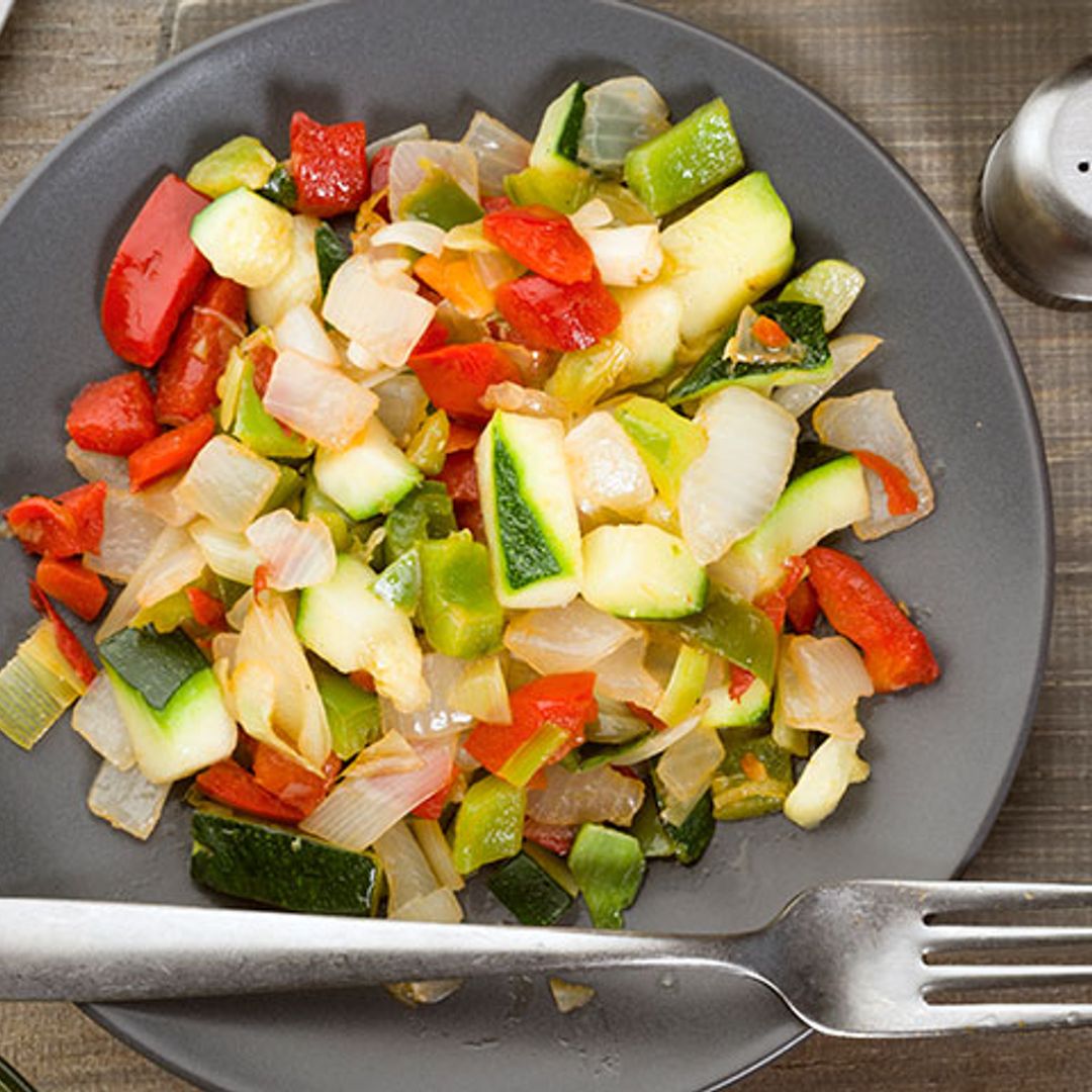 Ensalada templada de calabacín con tomillo