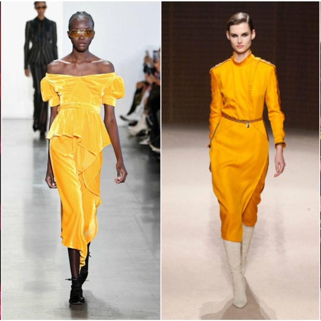 El amarillo más oscuro llenará de vida tus 'looks' de otoño