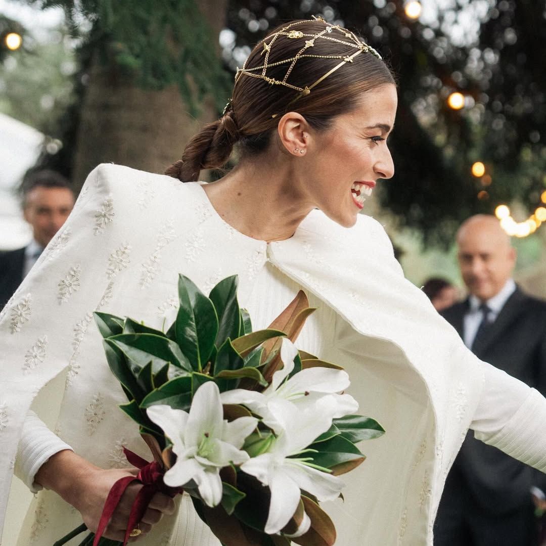 Casquete joya para novias