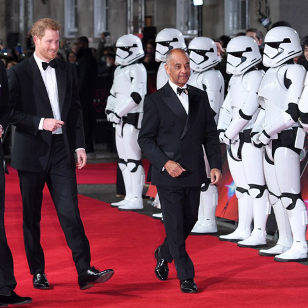 Harry y Guillermo de Inglaterra, dos 'Stormtroopers' en la alfombra roja