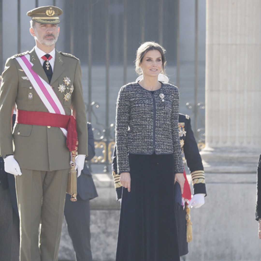Los reyes Felipe y Letizia presiden, por quinto año, la tradicional Pascua Militar