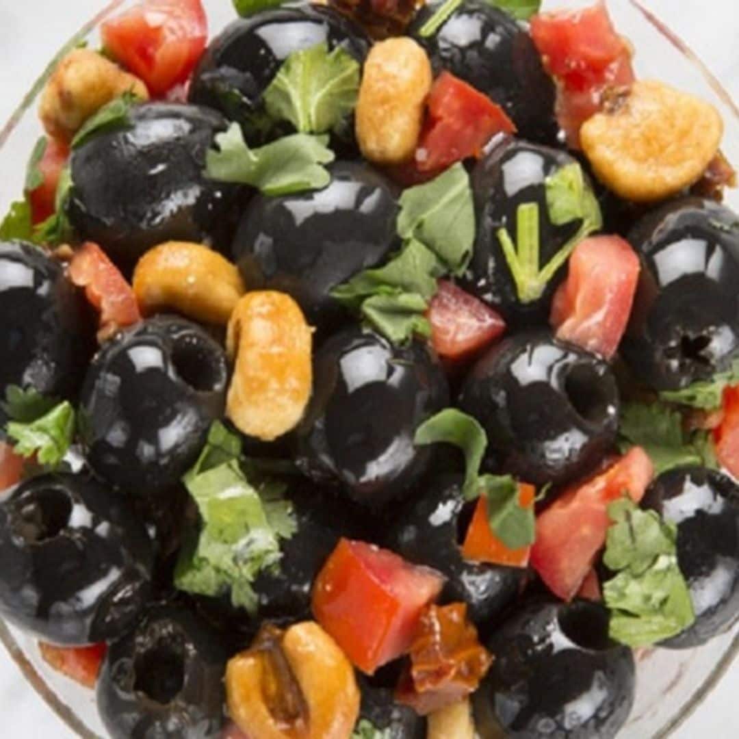 Aceitunas con aliño americano
