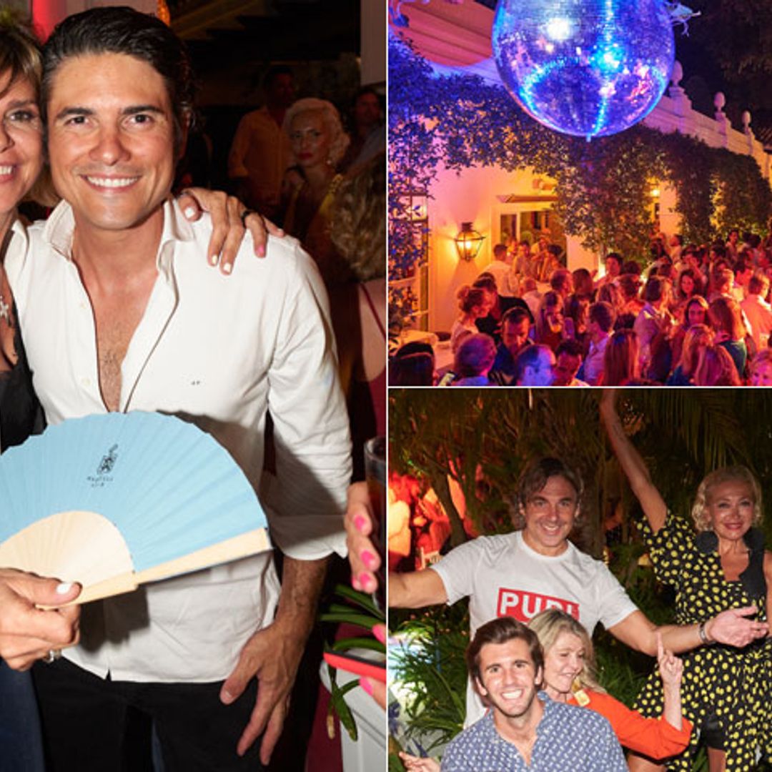 Diversión y 'glamour' en la fiesta marbellí organizada por Hubertus de Hohenlohe y Julián Porras