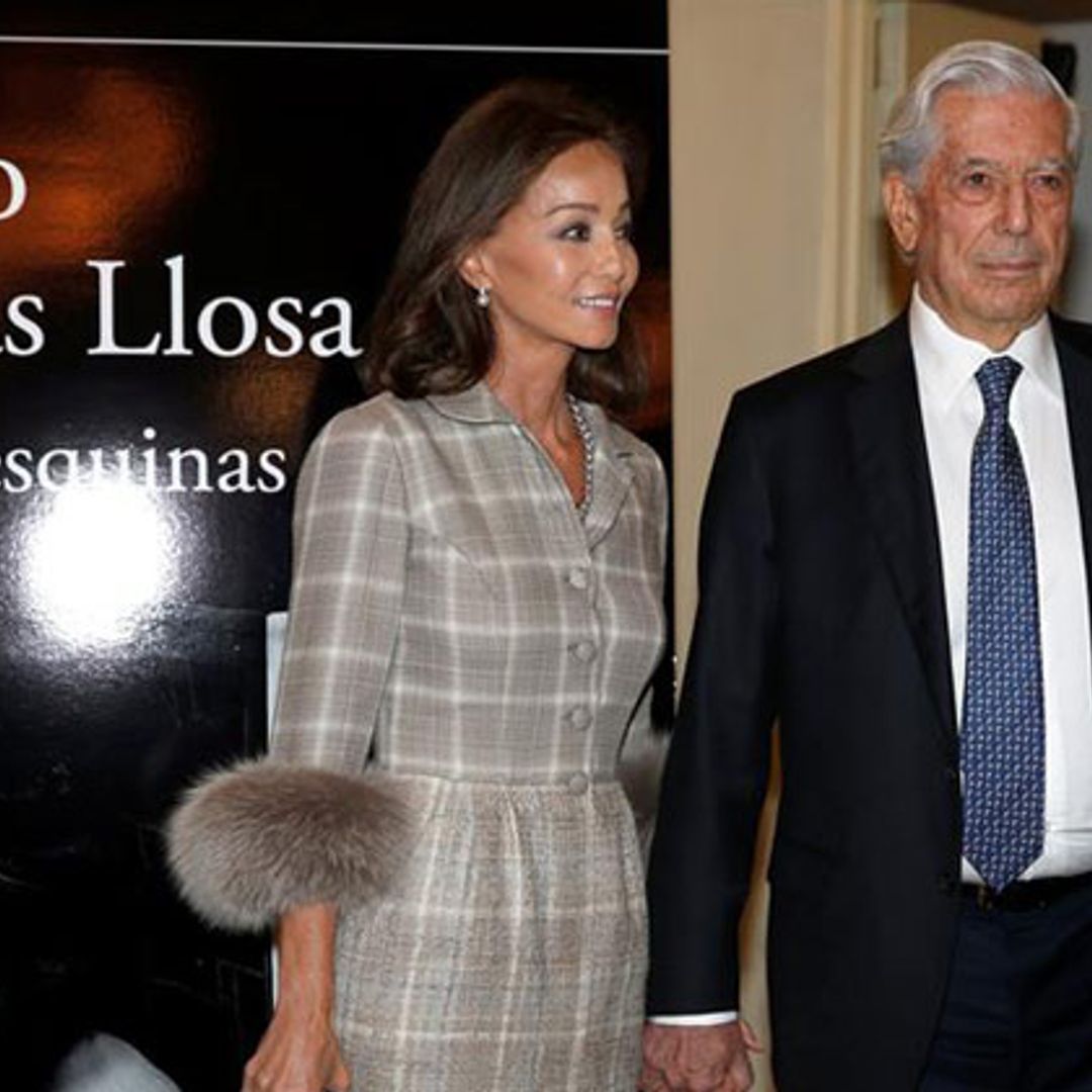 Mario Vargas Llosa presenta su novela 'Cinco Esquinas' con el apoyo de Isabel Preysler