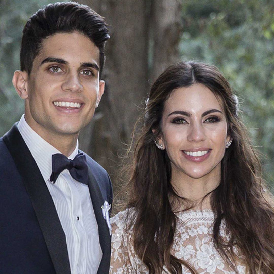 Melissa Jiménez y Marc Bartra, padres por segunda vez de una niña a la que han llamado...