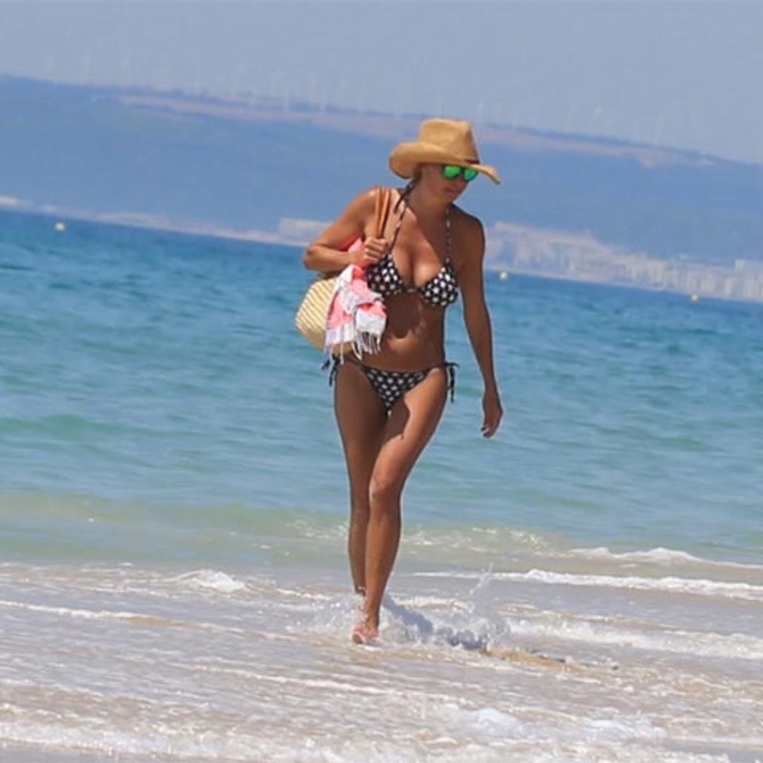 Makoke, en las playas de Cádiz tras su ruptura con Kiko Matamoros
