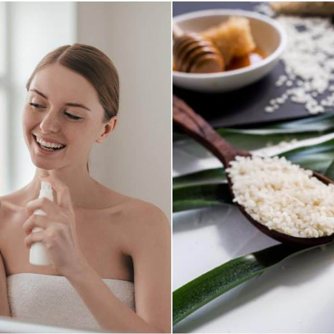 6 beneficios del agua de arroz en tu rostro