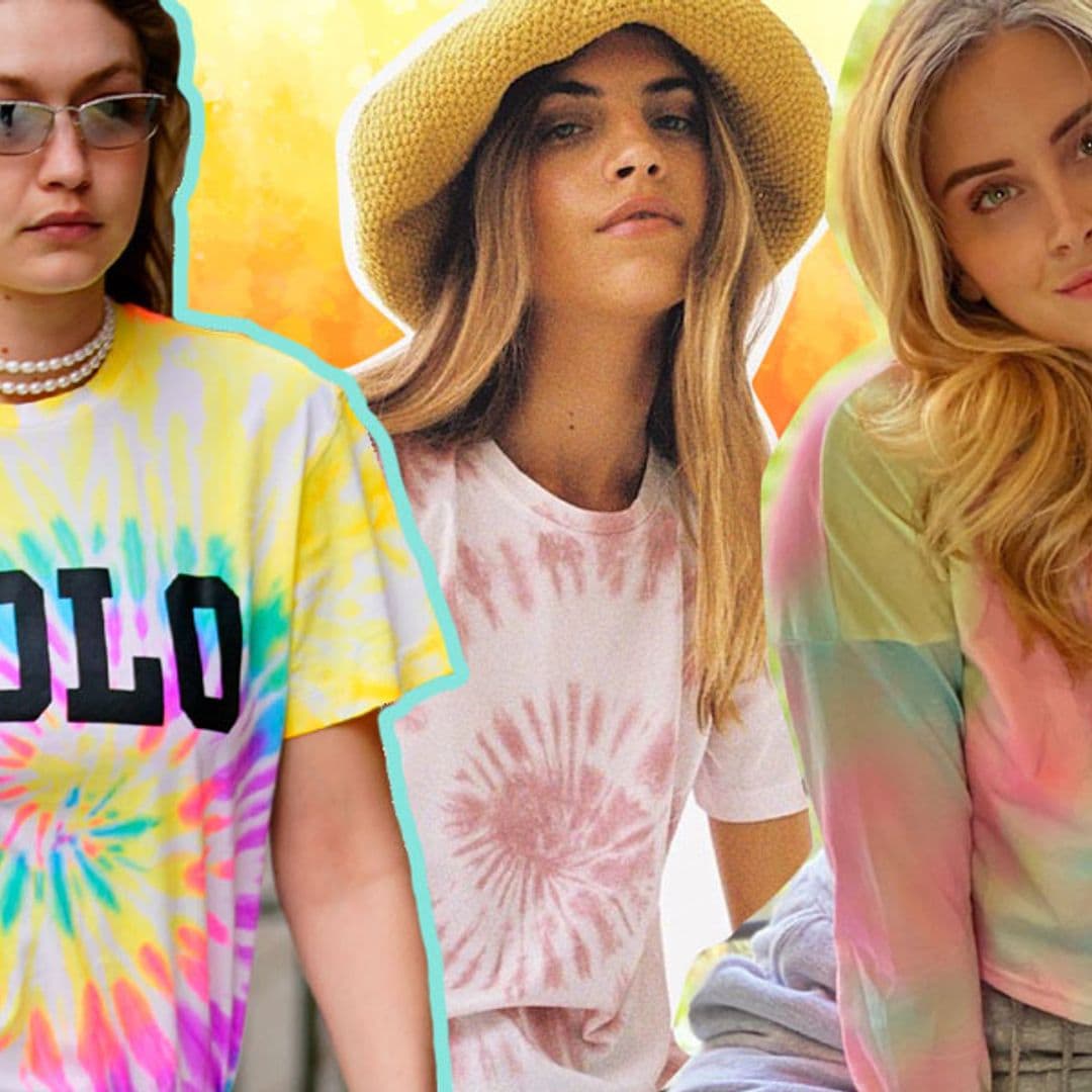 Camisetas tie dye estampada new arrivals