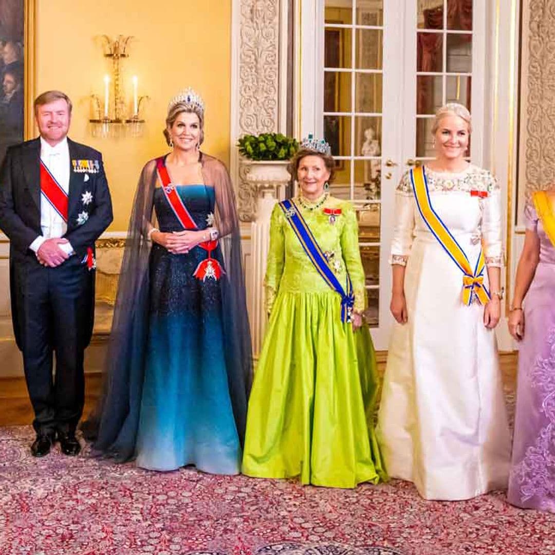 La ausencia de Haakon de Noruega marca la cena de gala en honor a los Reyes de Países Bajos