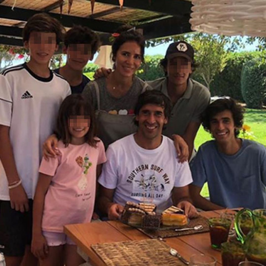 Raúl González celebra su 42 cumpleaños junto a su familia antes de enfrentarse a su nuevo reto