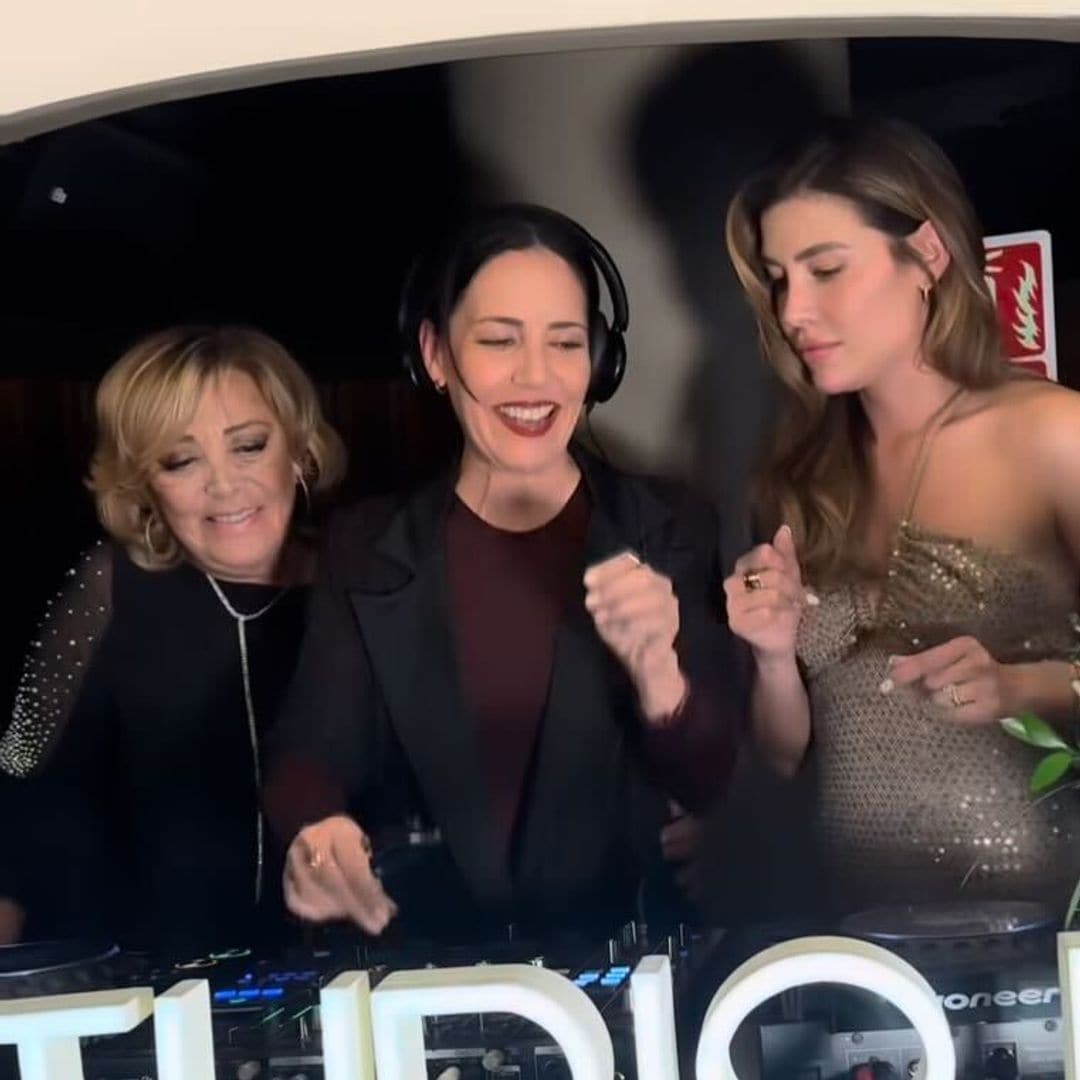 Michelle Salas vuelve a México y se reencuentra con Stephanie Salas y Sylvia Pasquel