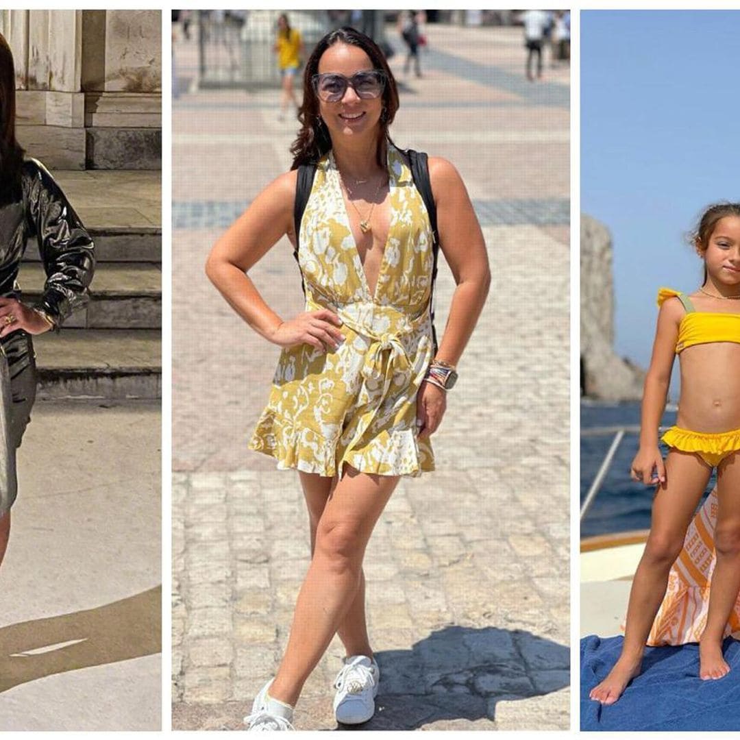 Adamari López comparte las fotos de sus vacaciones familiares en Italia