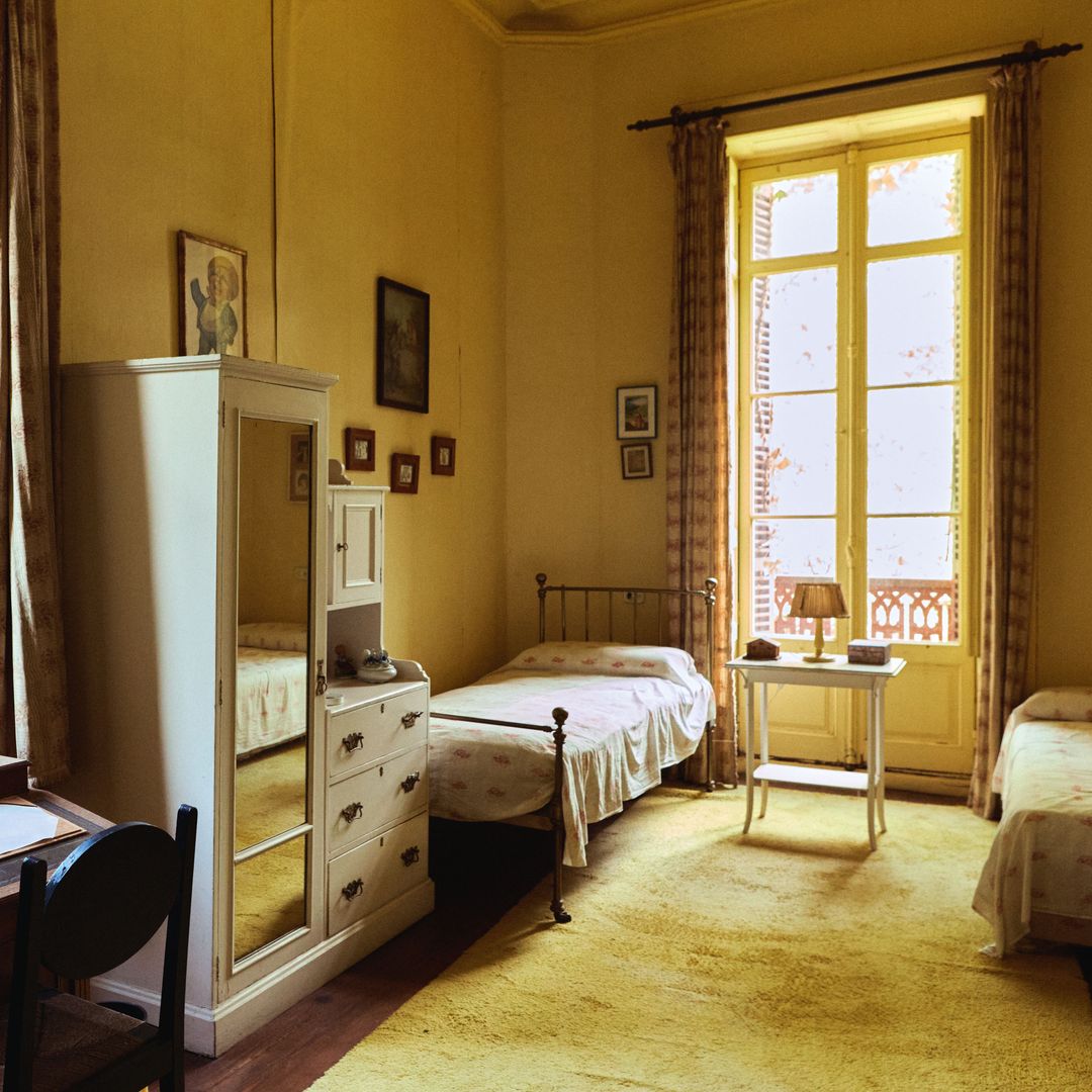 Un retrato del dormitorio de Eugenia