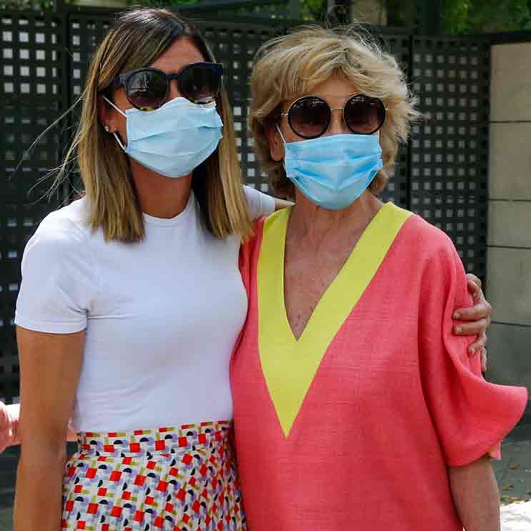 Alba Santana ya está en Madrid para apoyar a su madre, Mila Ximénez, en su lucha contra el cáncer