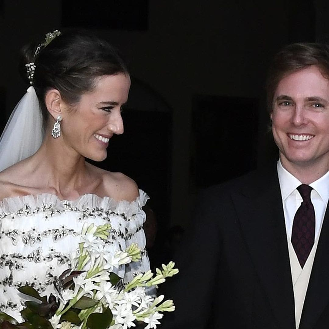 Antonio Sainz, sobrino de Blanca Suelves, reúne a su familia y amigos en su boda con Clara Andada-Vanderwilde