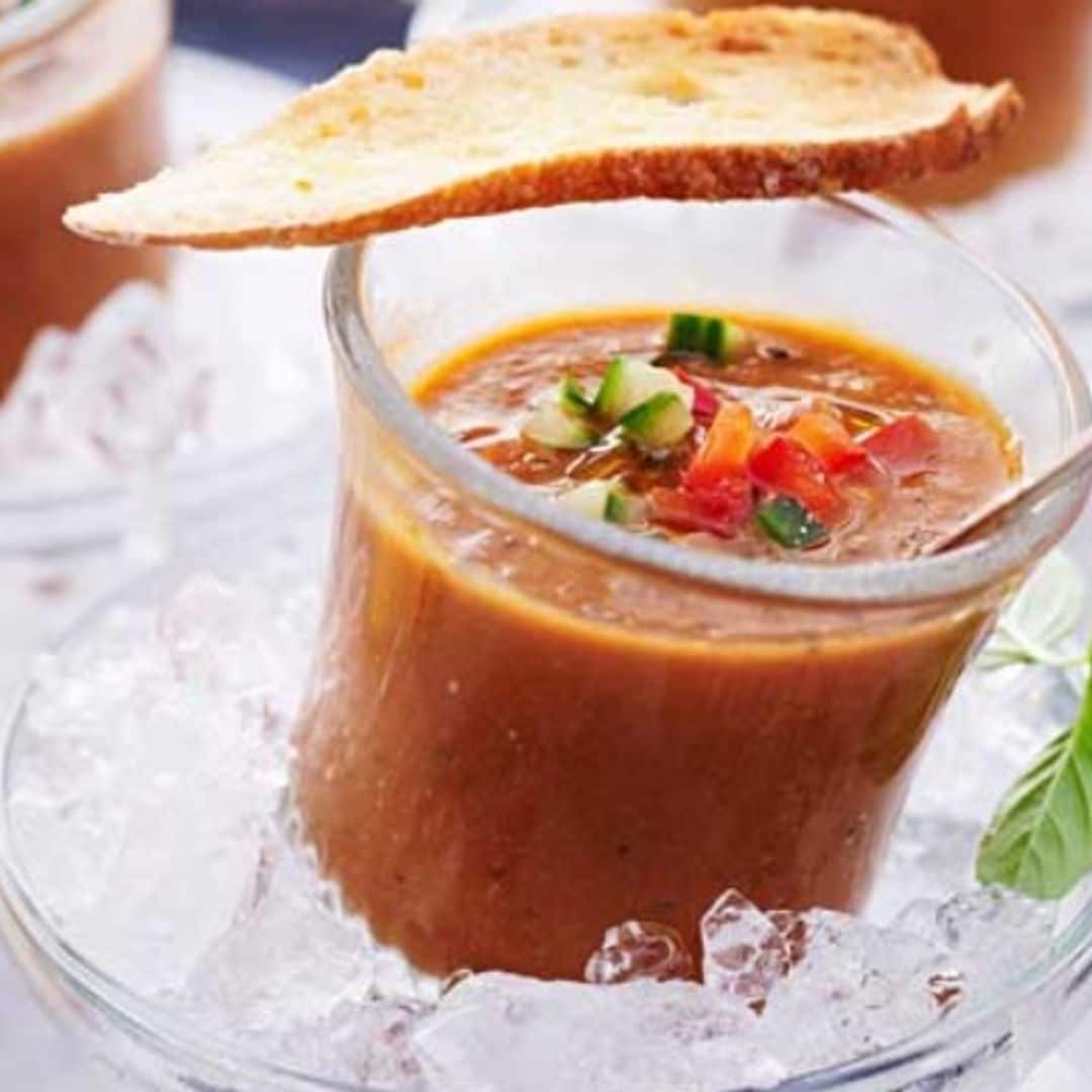 Gazpacho de cerezas