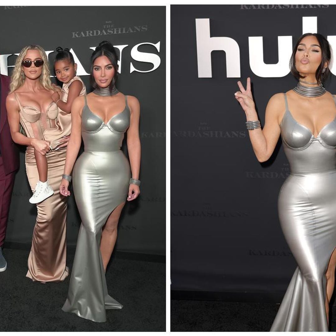 Así fue el estreno de ‘The Kardashians’ en fotos