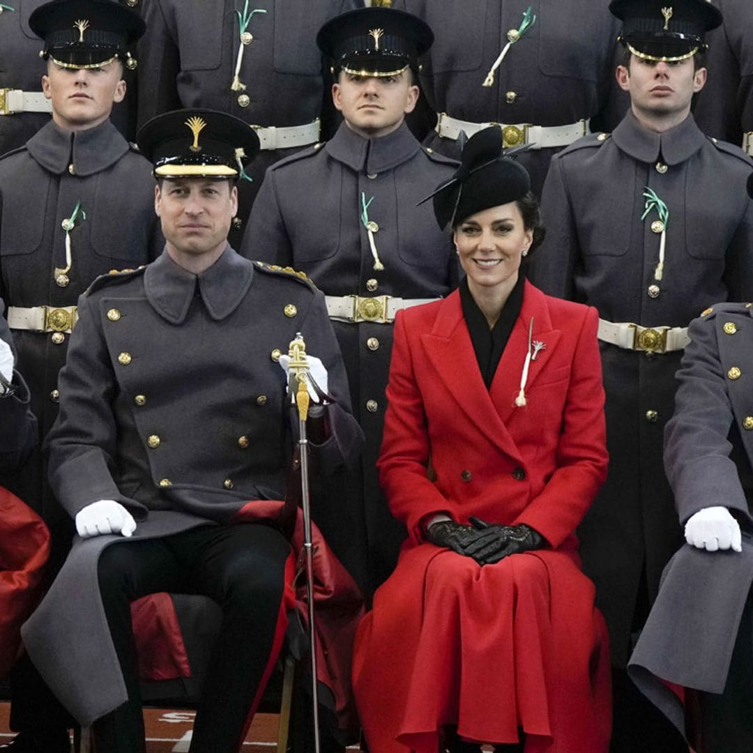 Kate Middleton, el gran apoyo del príncipe Guillermo en un importante debut