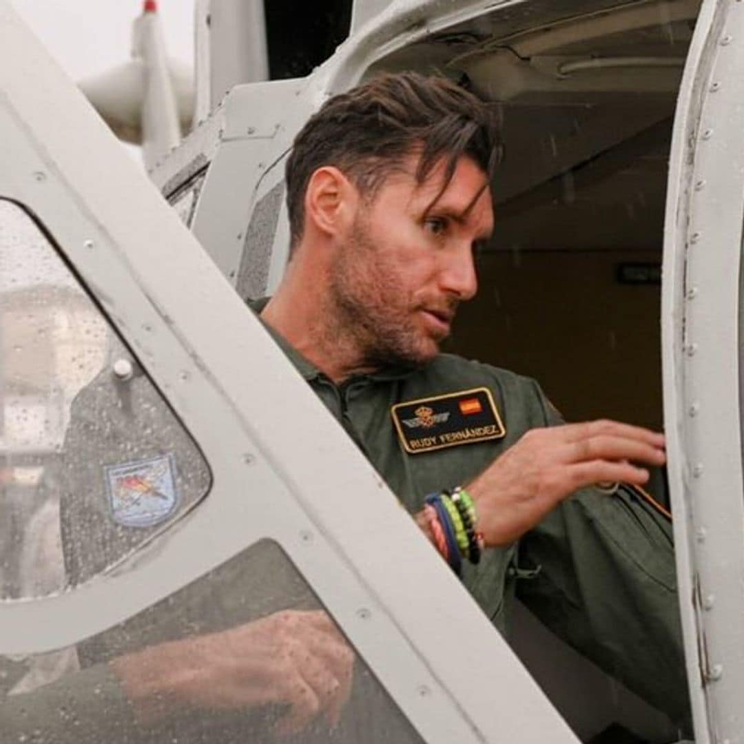 Rudy Fernández al estilo 'Top Gun': su vídeo en una base aérea del Ejército
