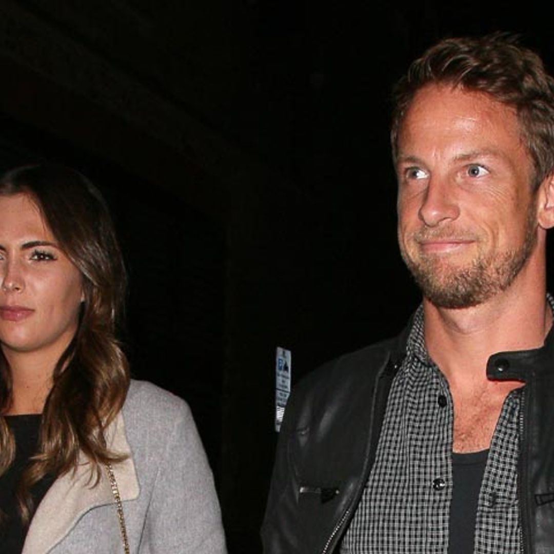 Jenson Button presume de novia en Londres