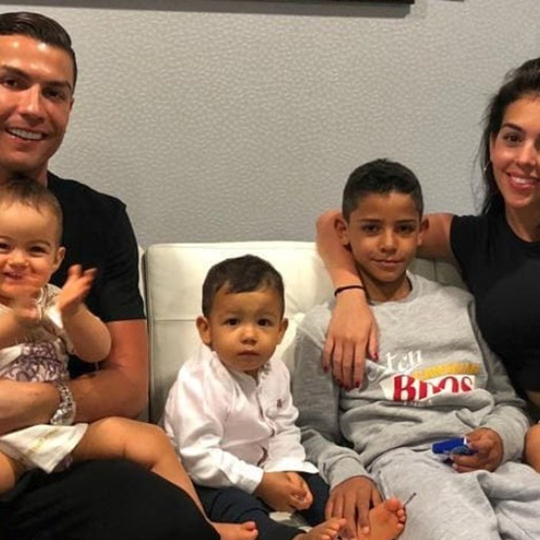 Georgina Rodríguez y el tierno momento en el que sus hijos se cambian el nombre