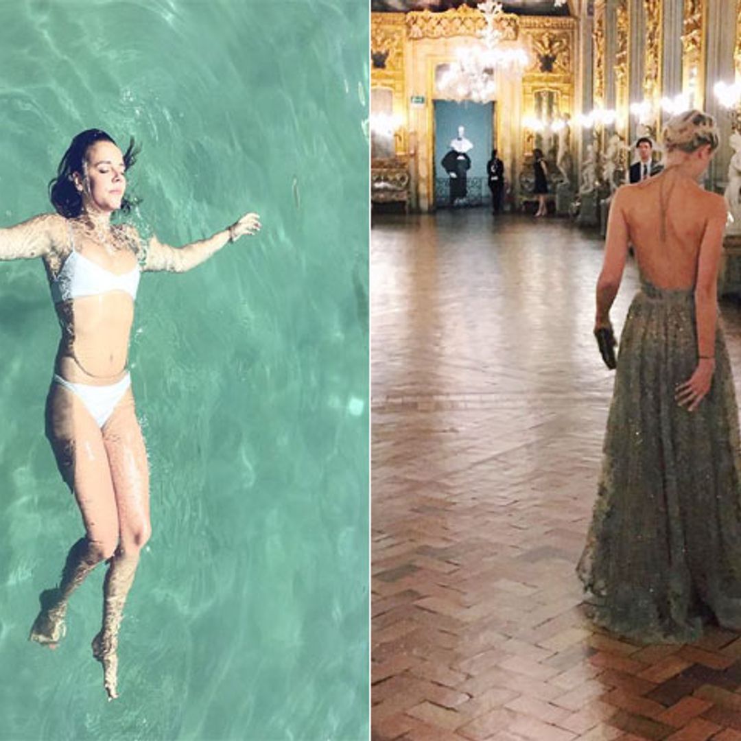 Dos 'princesas' de Nueva York y dos estilos... ¡Una aparece y la otra desaparece!