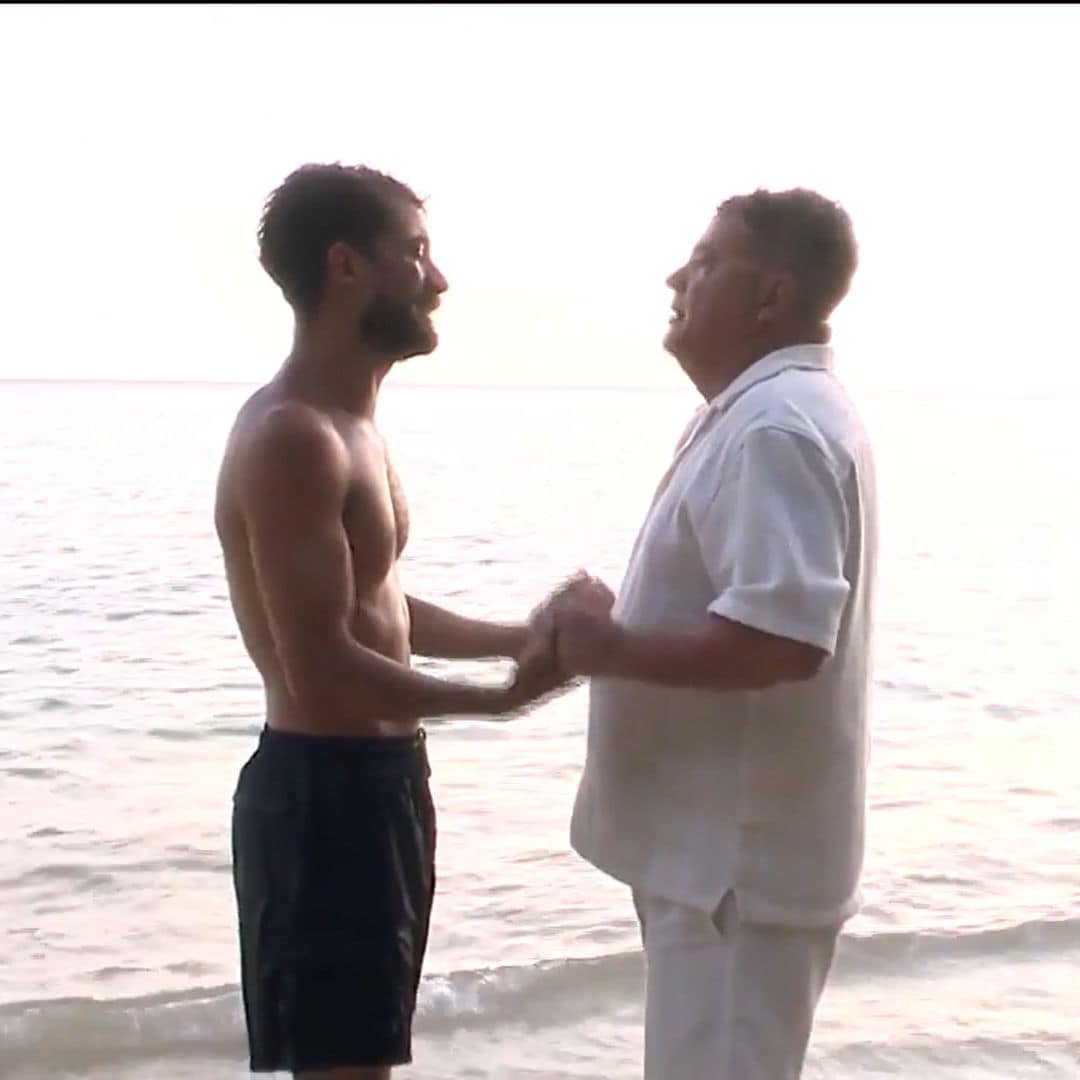El emocionante reencuentro de Joshua con su padre en Supervivientes: 'Llevaba dos semanas de bajón'