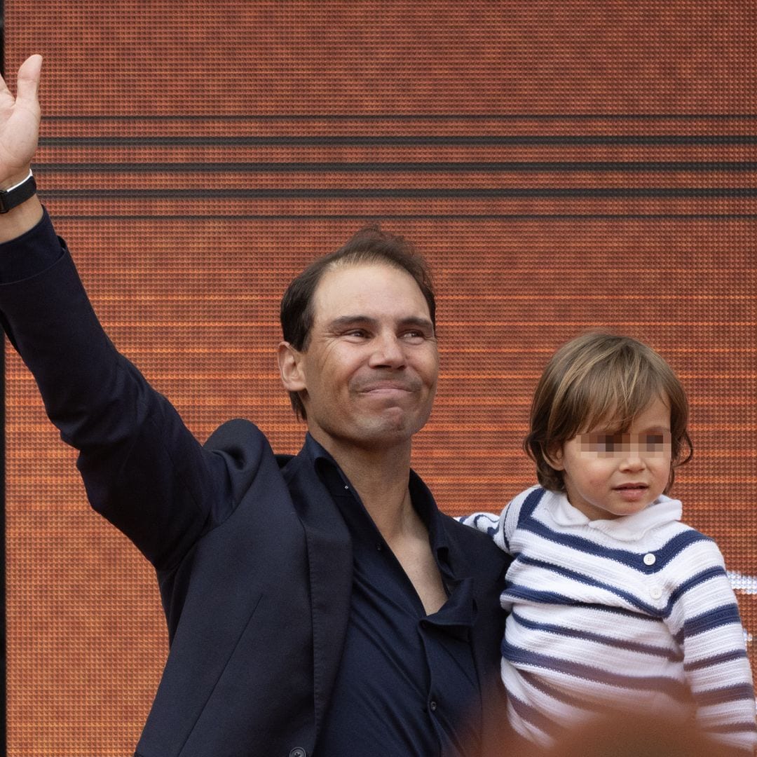 El otro niño que también robó el protagonismo en la despedida de Rafa Nadal