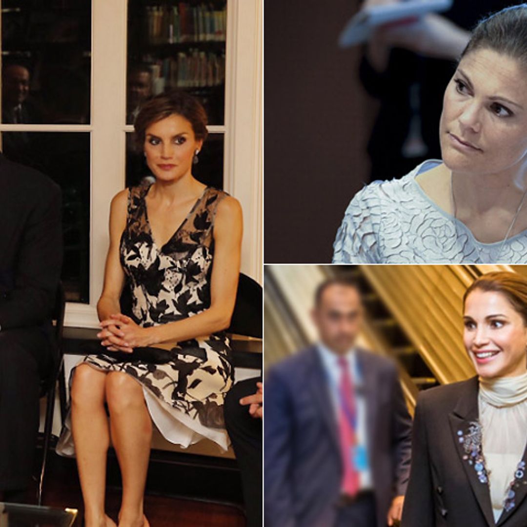Los Reyes, Rania de Jordania, Mary de Dinamarca, Victoria de Suecia: la realeza mundial desembarca en Nueva York