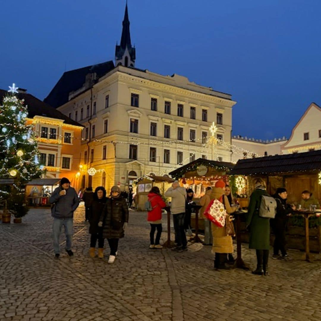 Mercadillo navideño en la plaza de la Concordia