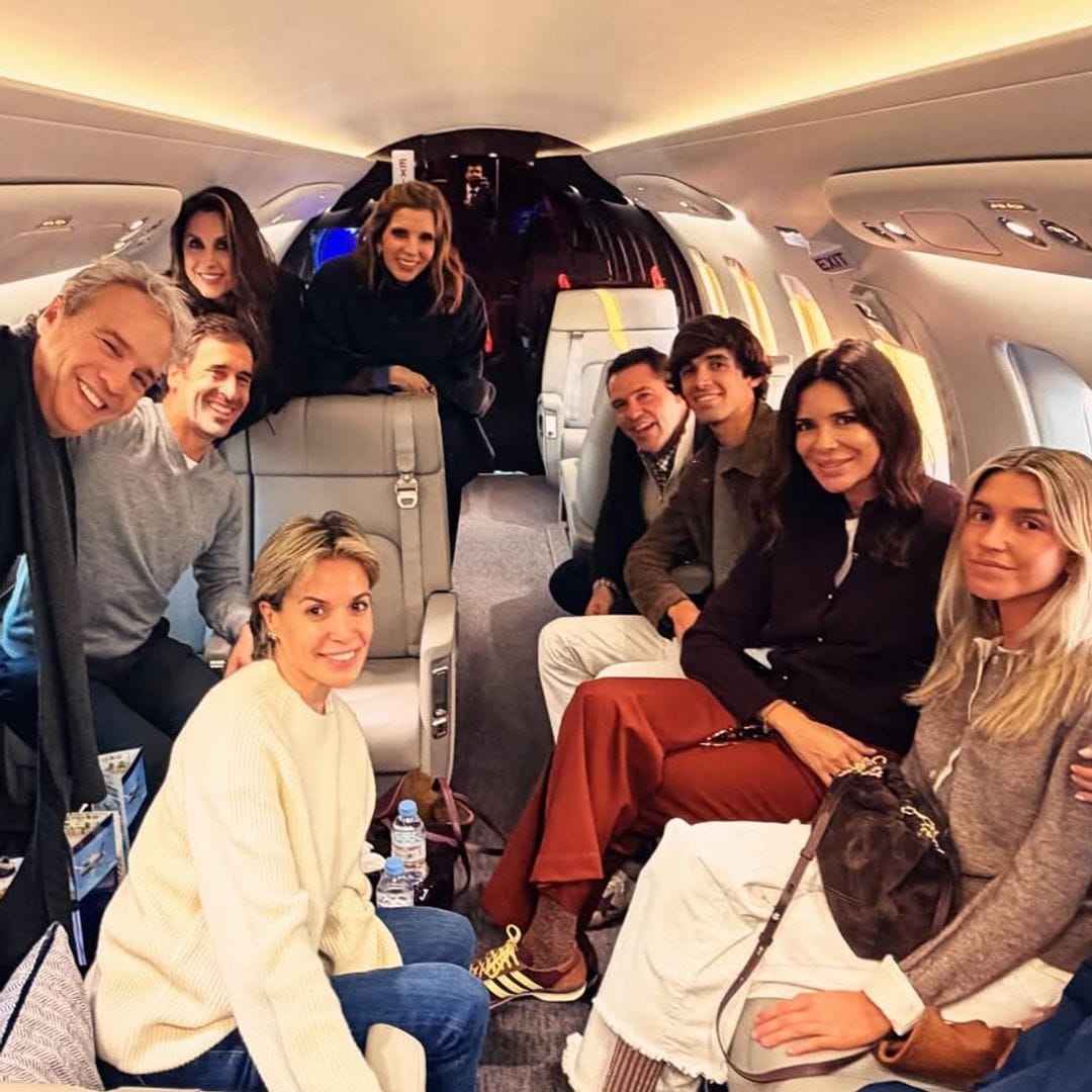 El divertido plan de Paloma Cuevas, Luis Alfonso, Raúl González y David Summers: en jet a Ubrique para visitar a un gran amigo