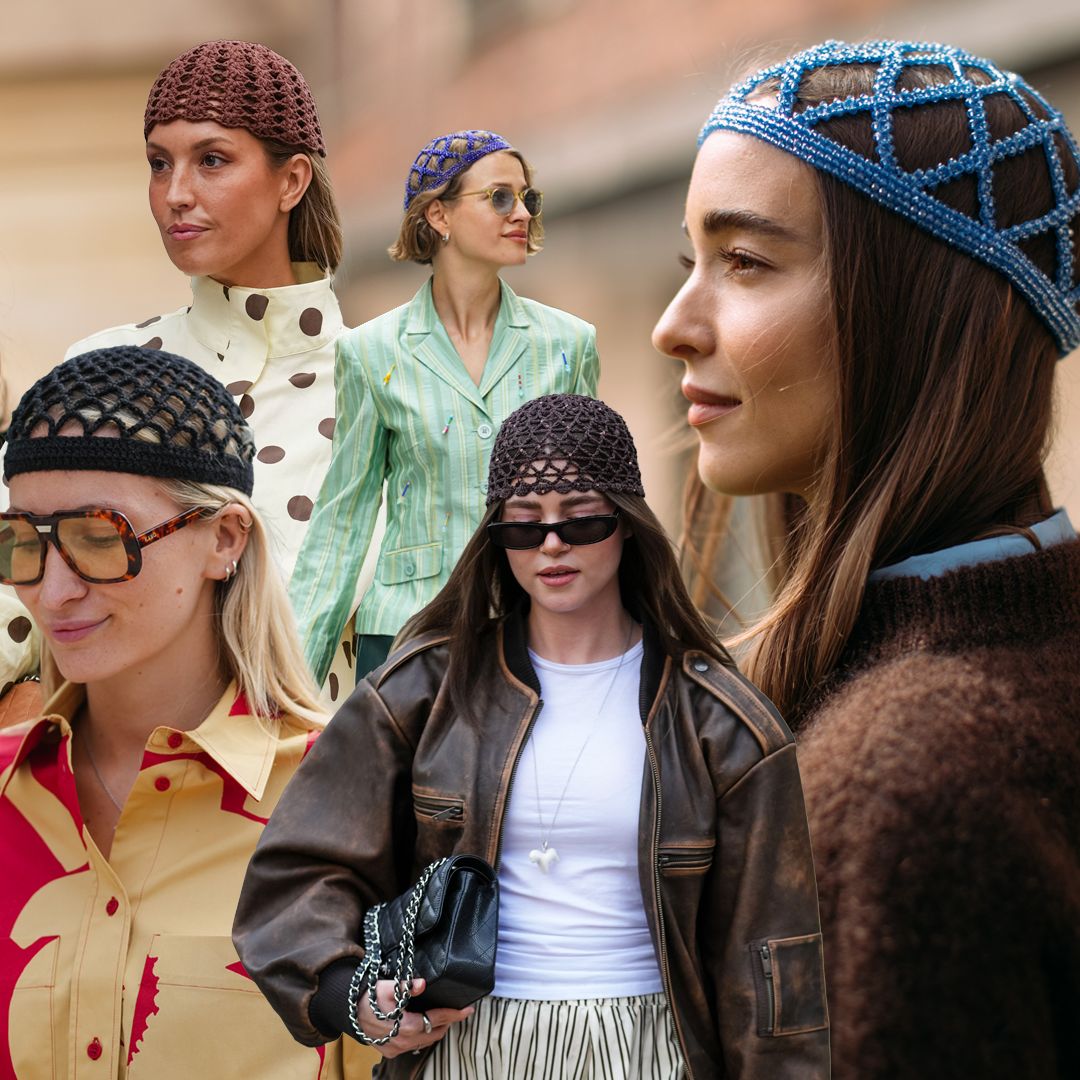 Gorros de red: cómo llevar la tendencia que conquista el 'street style' esta temporada