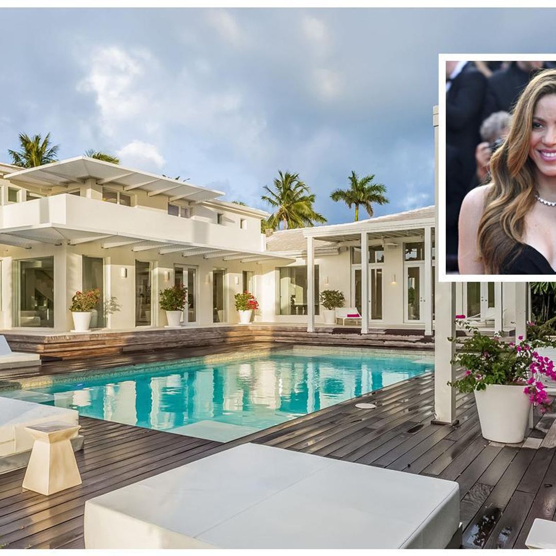 Así es la gran mansión de Shakira y sus hijos en Miami