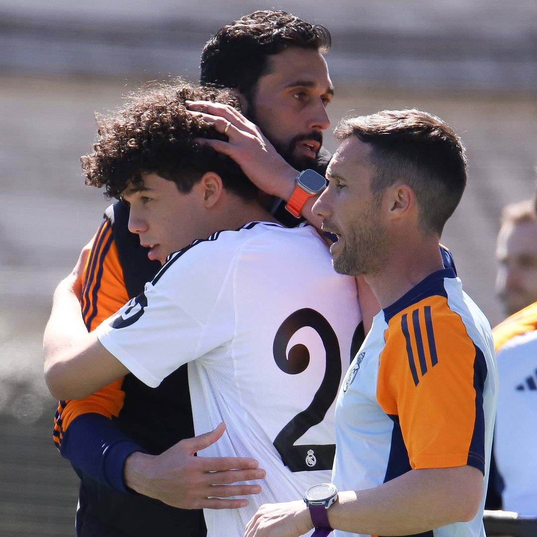 Marcelo, emocionado en el espectacular debut de su hijo, Enzo Vieira, con en el Real Madrid