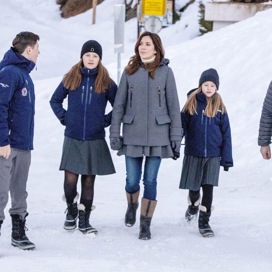 Un pequeño paraíso en los Alpes: el exclusivo internado de los hijos de Federico y Mary de Dinamarca