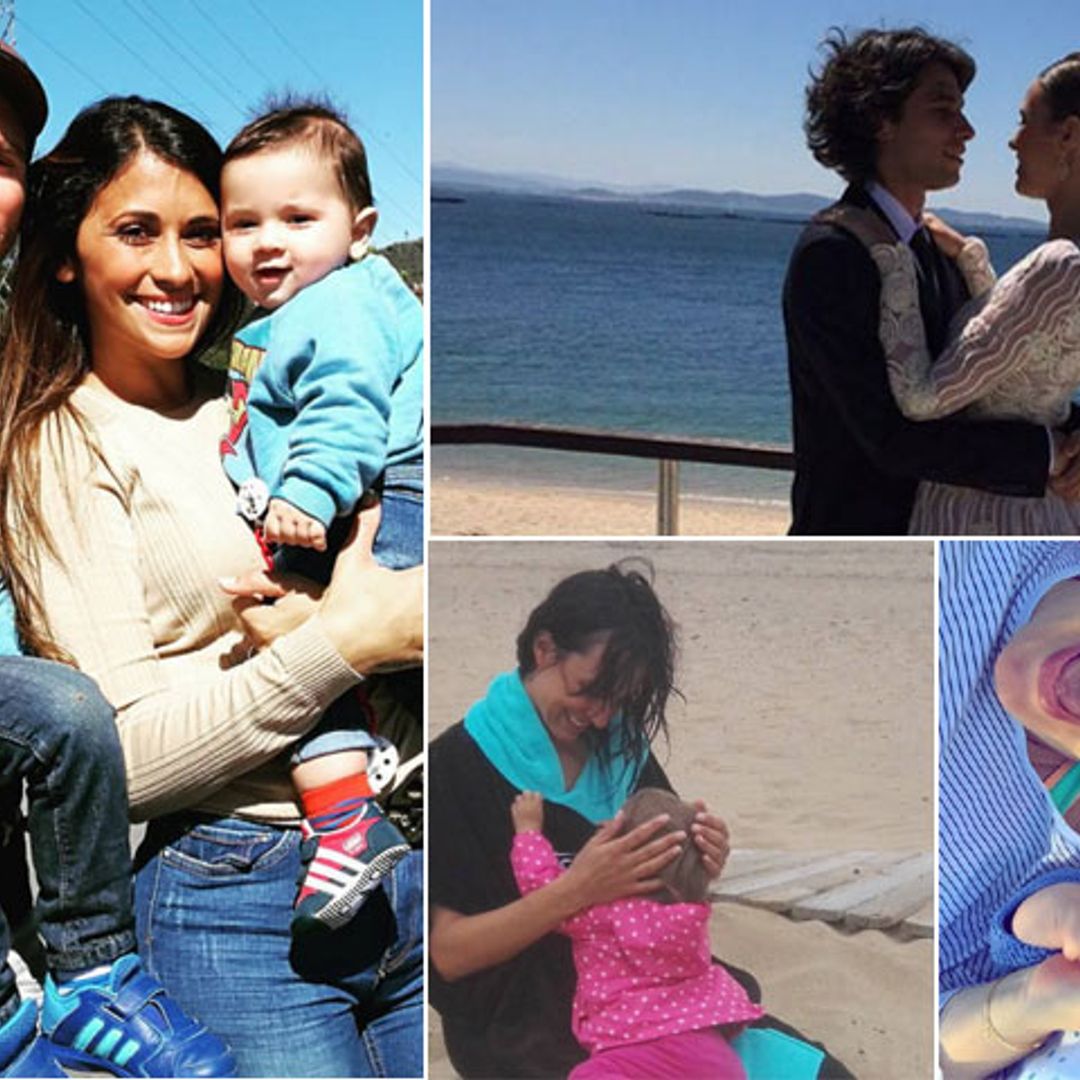 Xenia Tostado, Jessica Bueno, Antonella Roccuzzo... abren sus álbumes familiares en el Día de la Madre