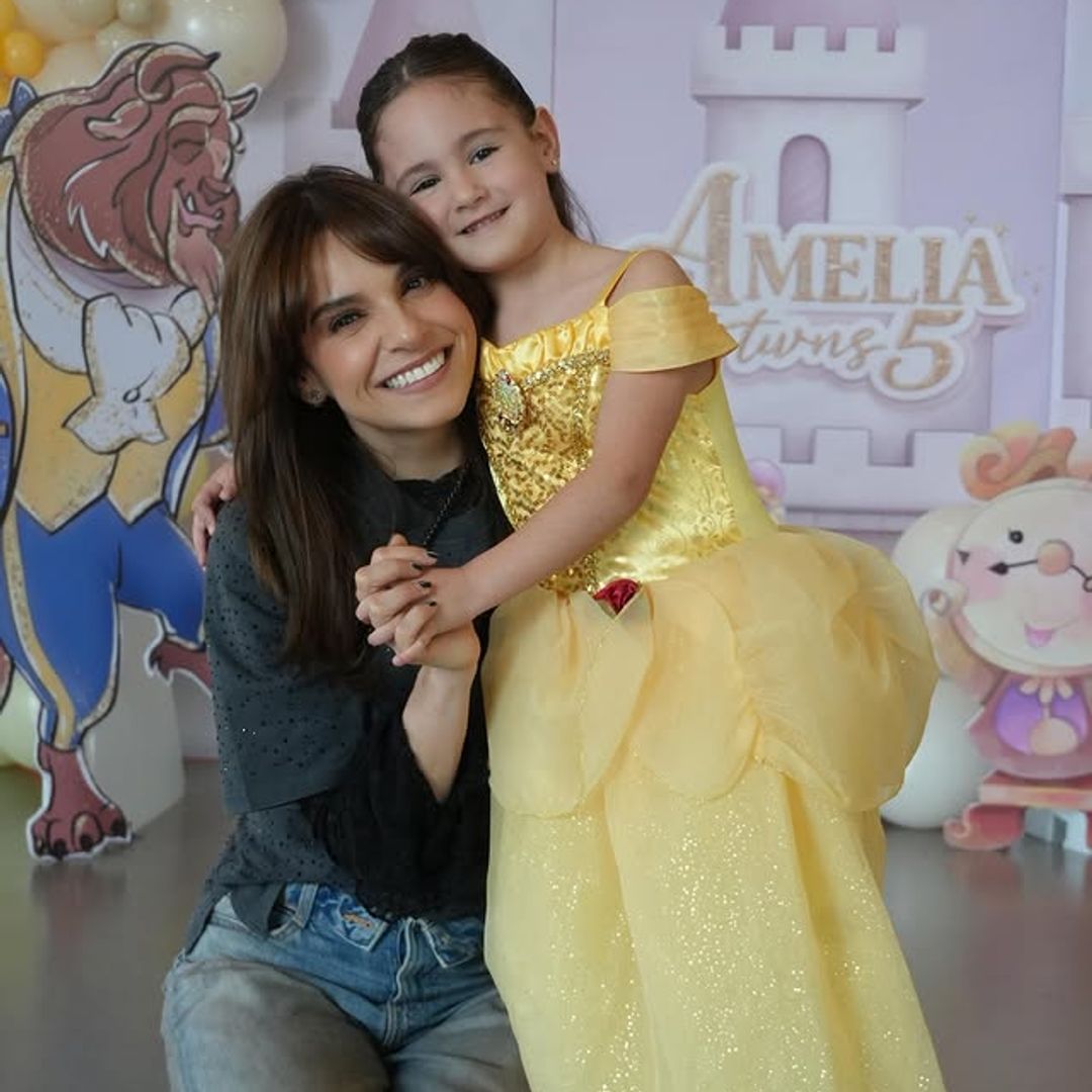 Tania Rincón celebra el cumpleaños de su hija Amelia con una espectacular fiesta de princesas