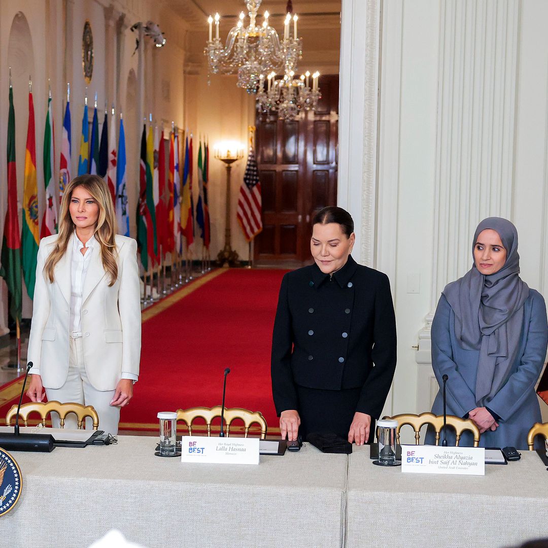 La jequesa Alyazia, la mujer invisible de la realeza árabe que respondió a la llamada de Melania Trump