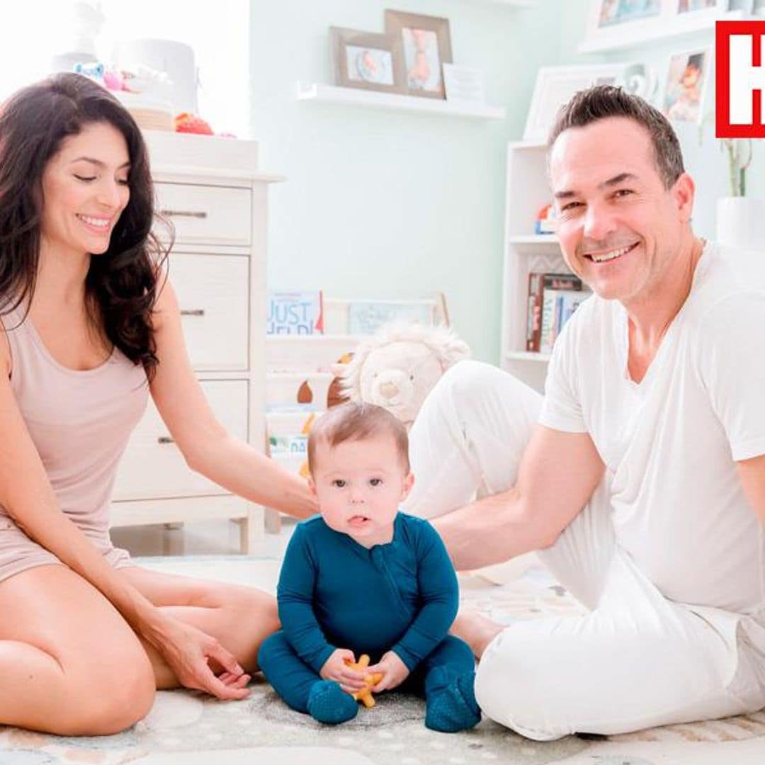 Carlos Calderón y Vanessa Lyon celebran los dos años de su hijo, León