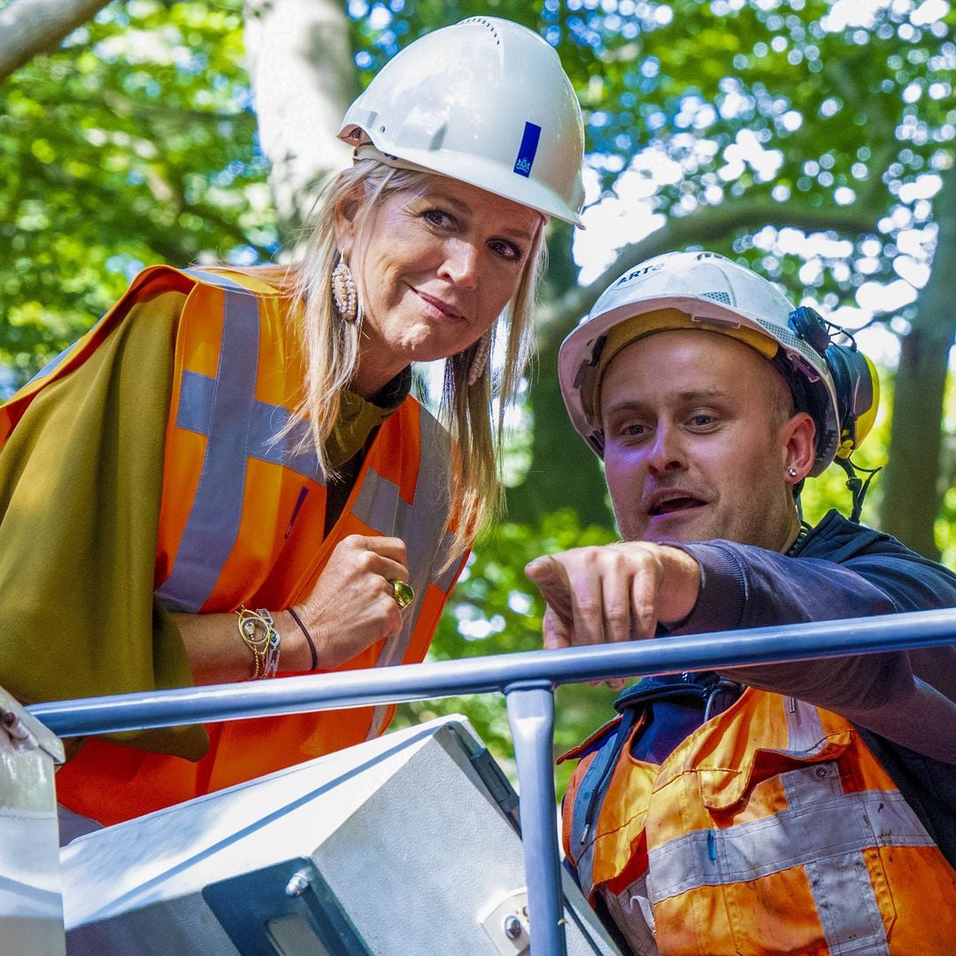 Máxima de Holanda sorprende con el uniforme más original para una tarde de compromisos