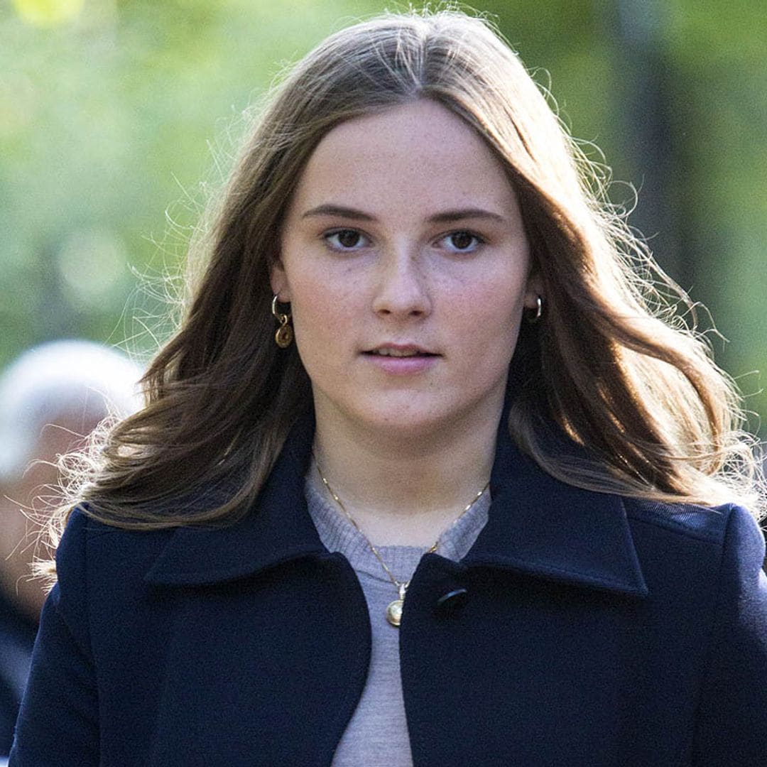 Ingrid Alexandra de Noruega anima a sus compañeros de colegio durante las clases a distancia