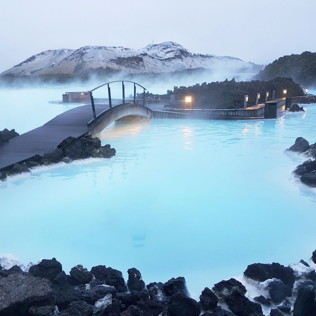 Blue Lagoon, cerca de Reikiavik, Islandia