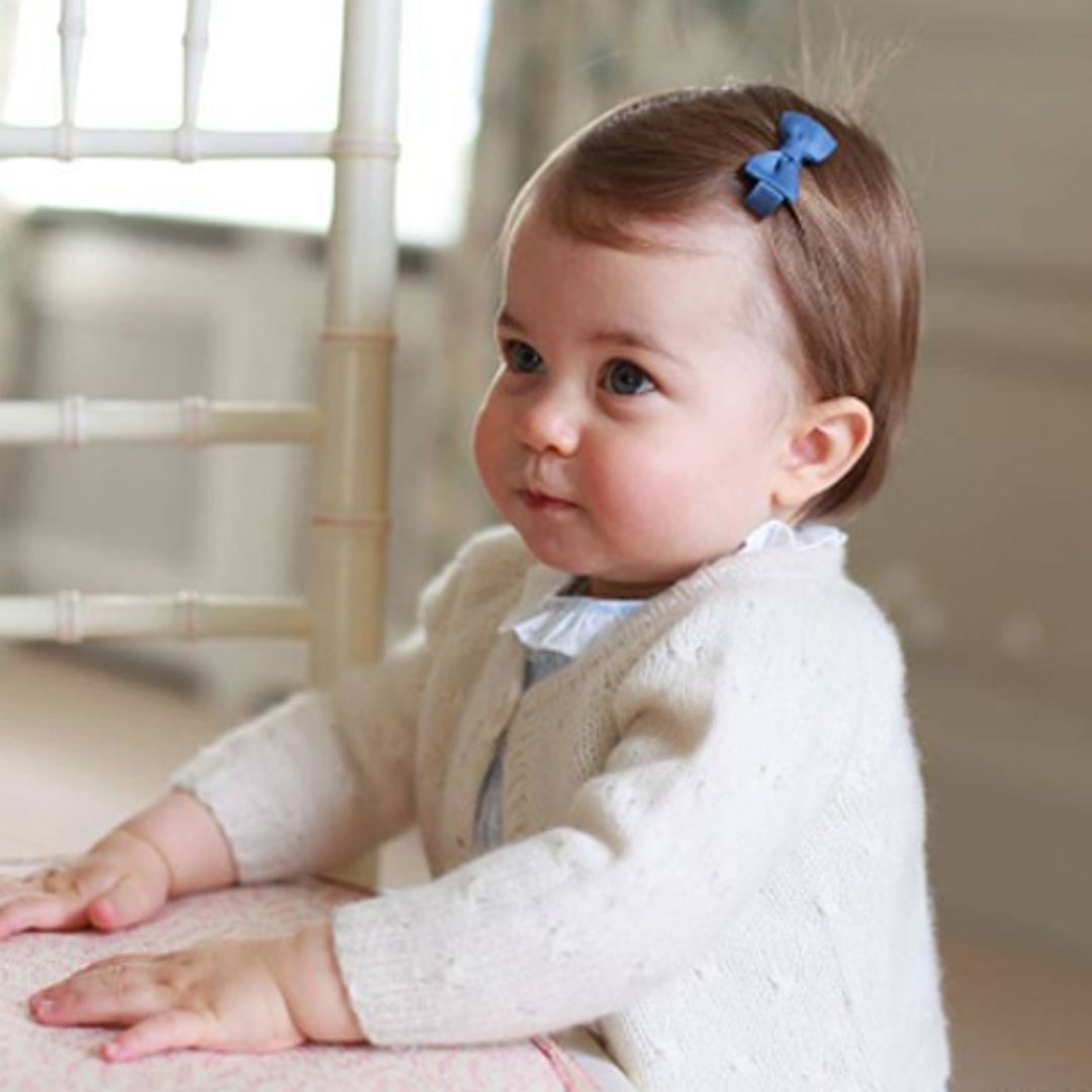 Las preciosas fotografías de Charlotte de Cambridge con motivo de su primer cumpleaños