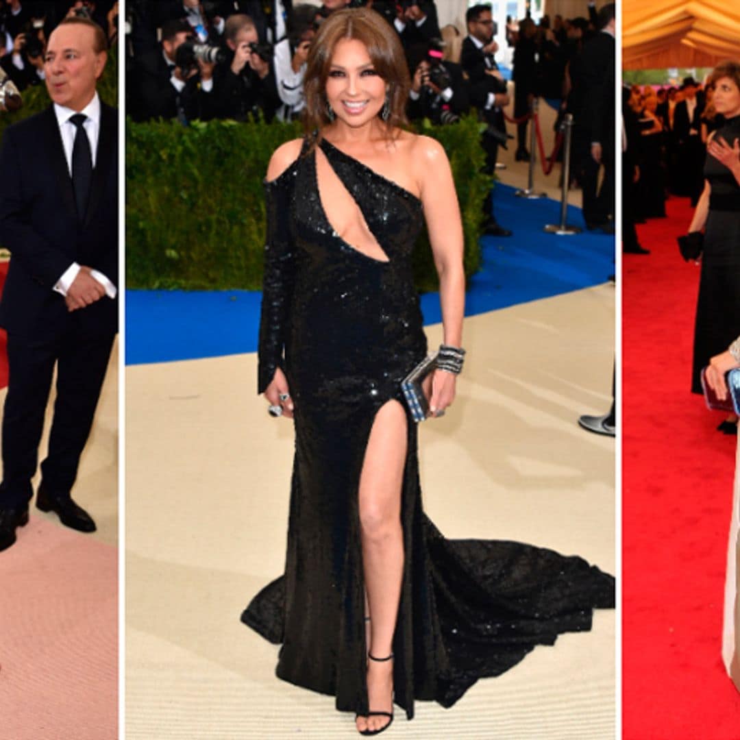 Vestida para impactar: los espectaculares looks de Thalía en la MET Gala