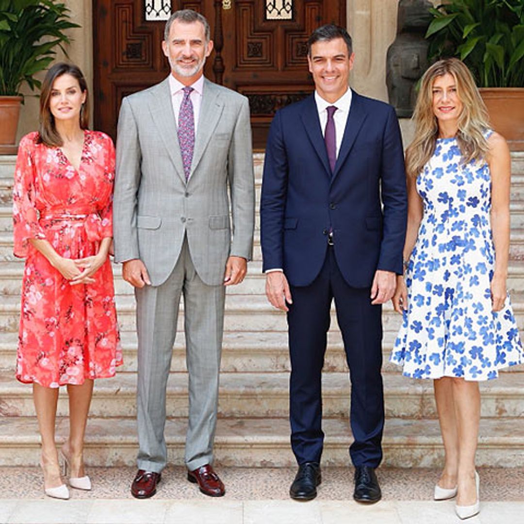 Almuerzo en Marivent: primer encuentro de la reina Letizia y Begoña Gómez, mujer de Pedro Sánchez