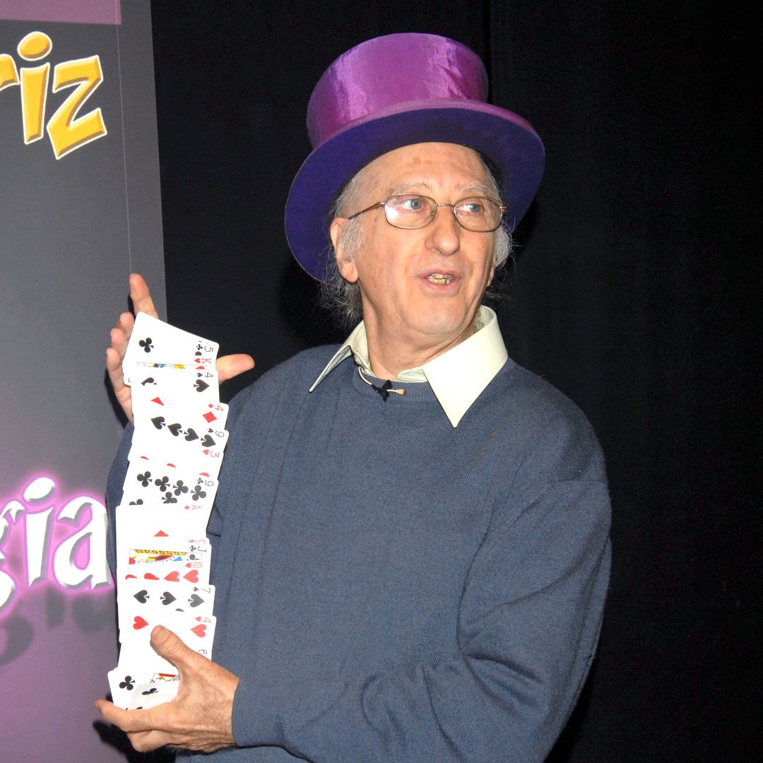 El eterno mago, durante la presentación de "Magia Potagia" uno de sus grandes y más recordados espectáculos
