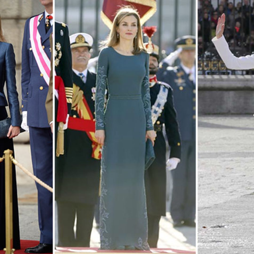 Repasamos los 'looks' más destacados de doña Letizia en la Pascua Militar